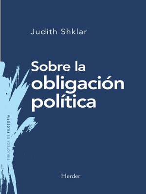 cover image of Sobre la obligación política